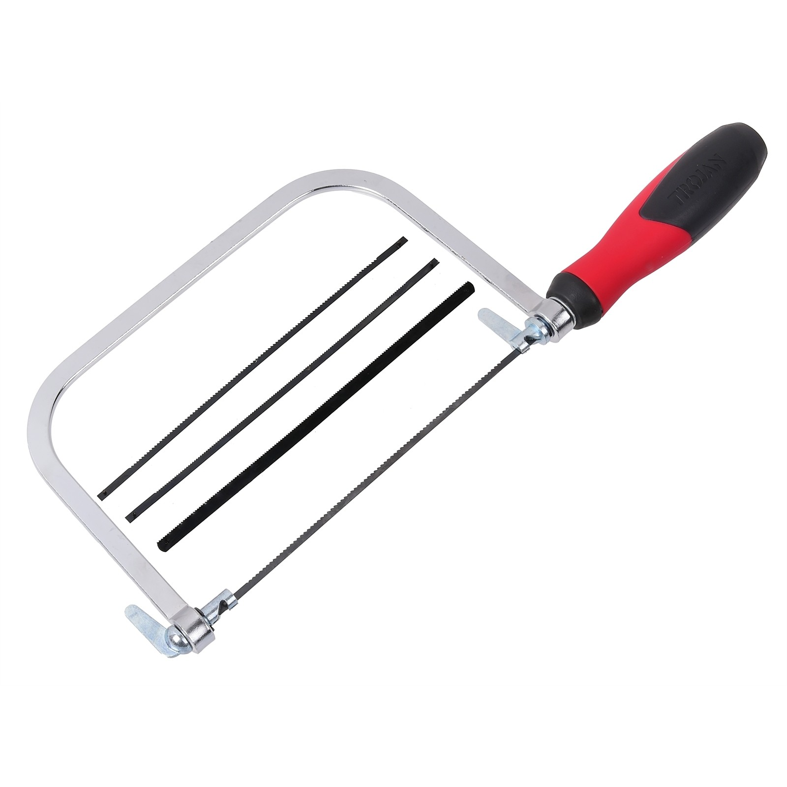 165mm Coping Saw 24TPI Timber Cutting Curve Saw 360° Blade DIY Woodworking Tool