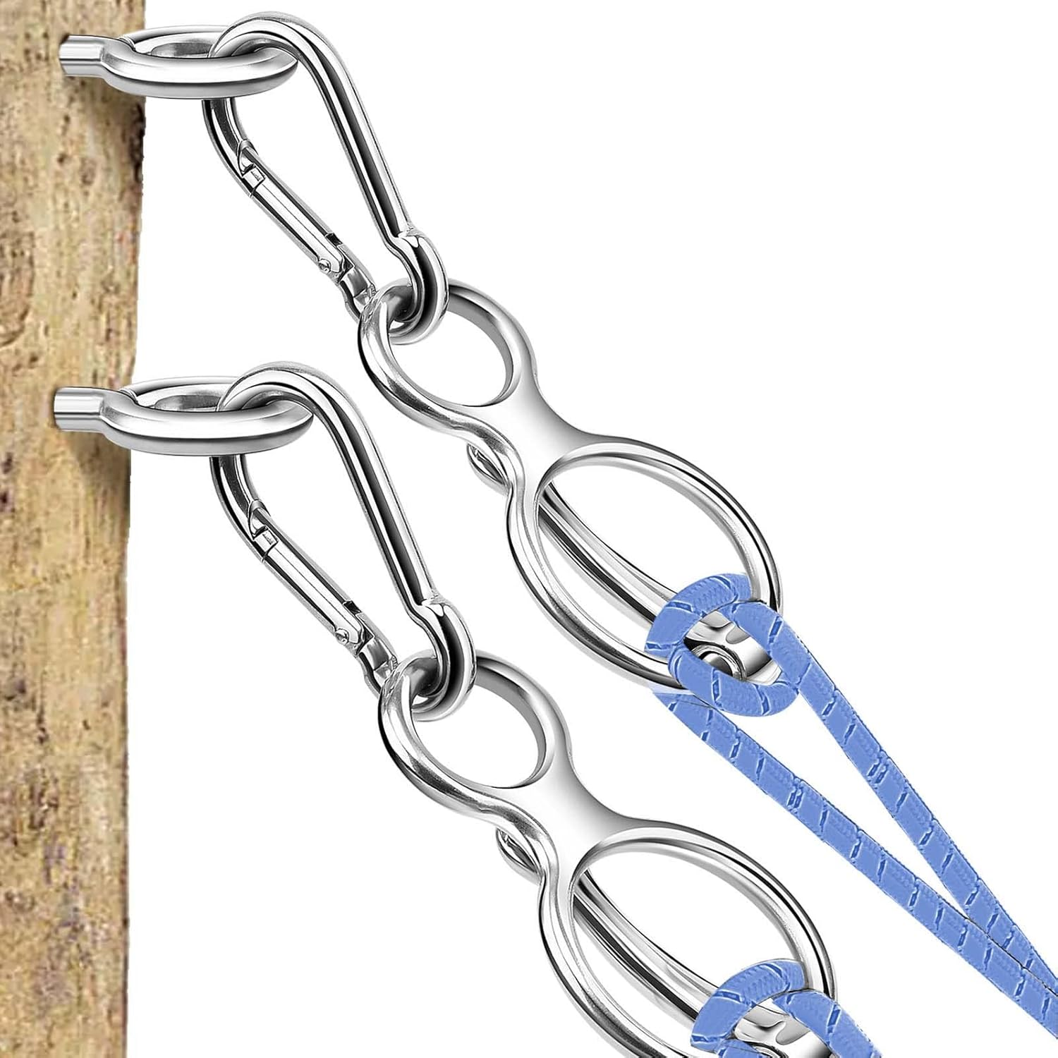 HDYEGY 2pcs Horse Tie Ring, Heavy Duty Stainless Steel Tie Ring Horse Trainin... - Picture 2 of 13