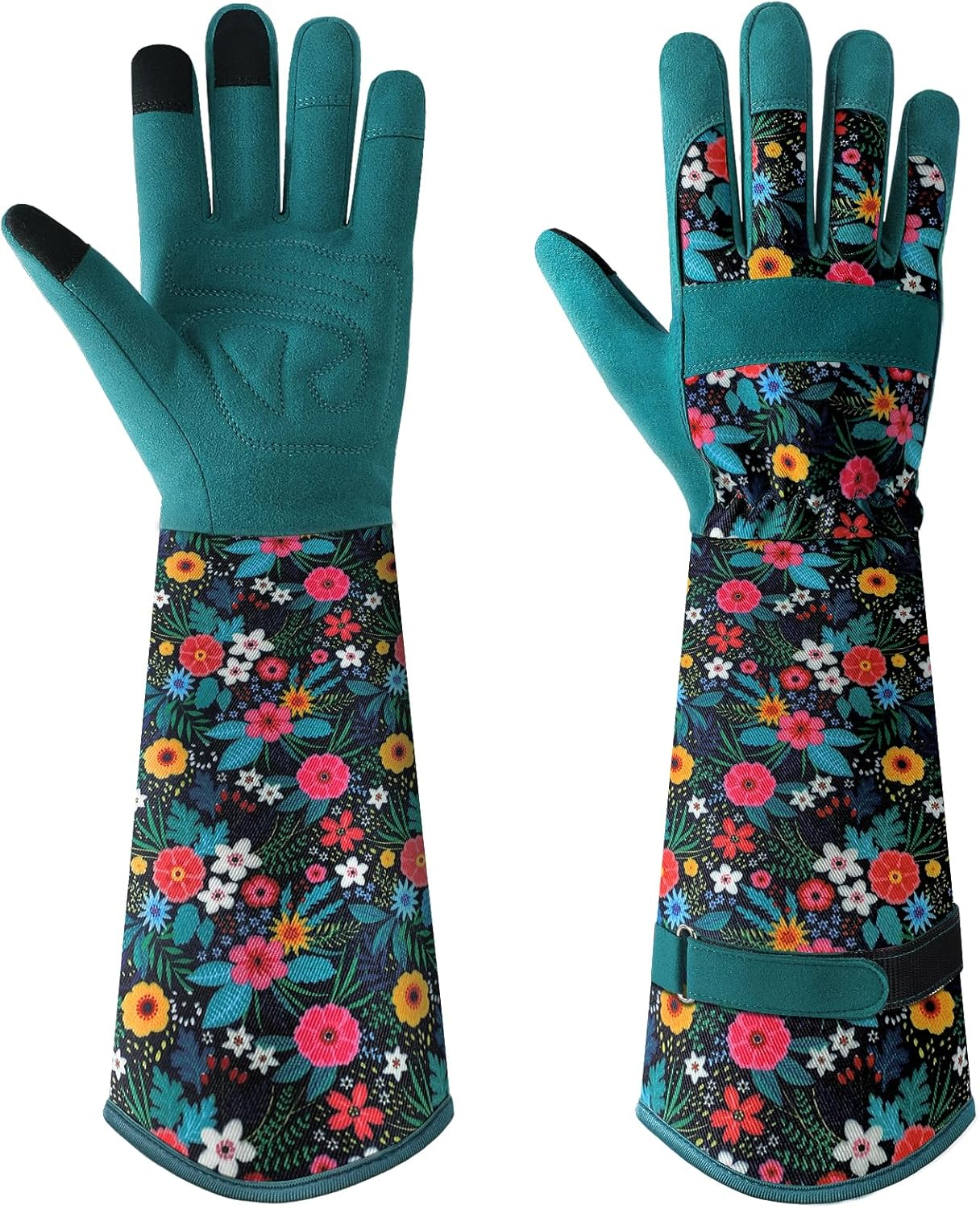 Gardening Gloves for Women, Breathable leather Garden Gloves with Grip, Thorn-Proof Puncture-Resistant Work Gloves