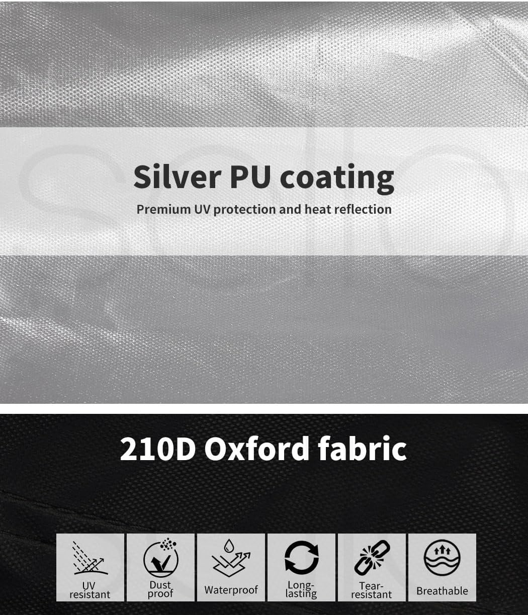 Marlow Outdoor Furniture Cover, Patio Covers Waterproof Garden, 210D Oxford F... - Picture 7 of 15