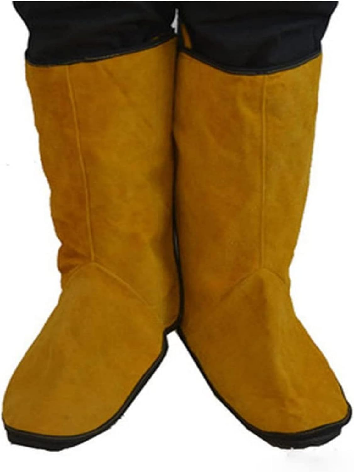 Leather Welding Boot & Shoes Covers Fire Resistant Welding Spats Heat
