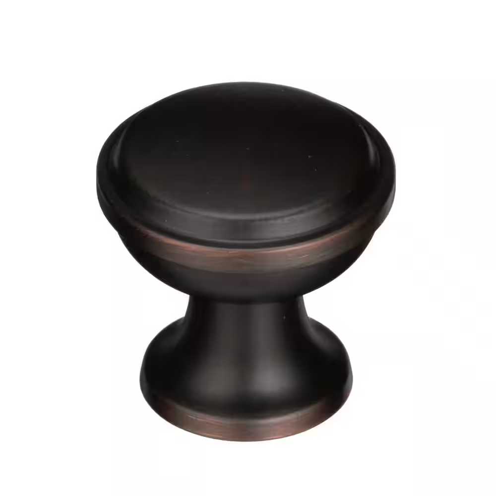 Westerly 1-3/16 In. (30Mm) Modern Oil Rubbed Bronze round Cabinet Knob