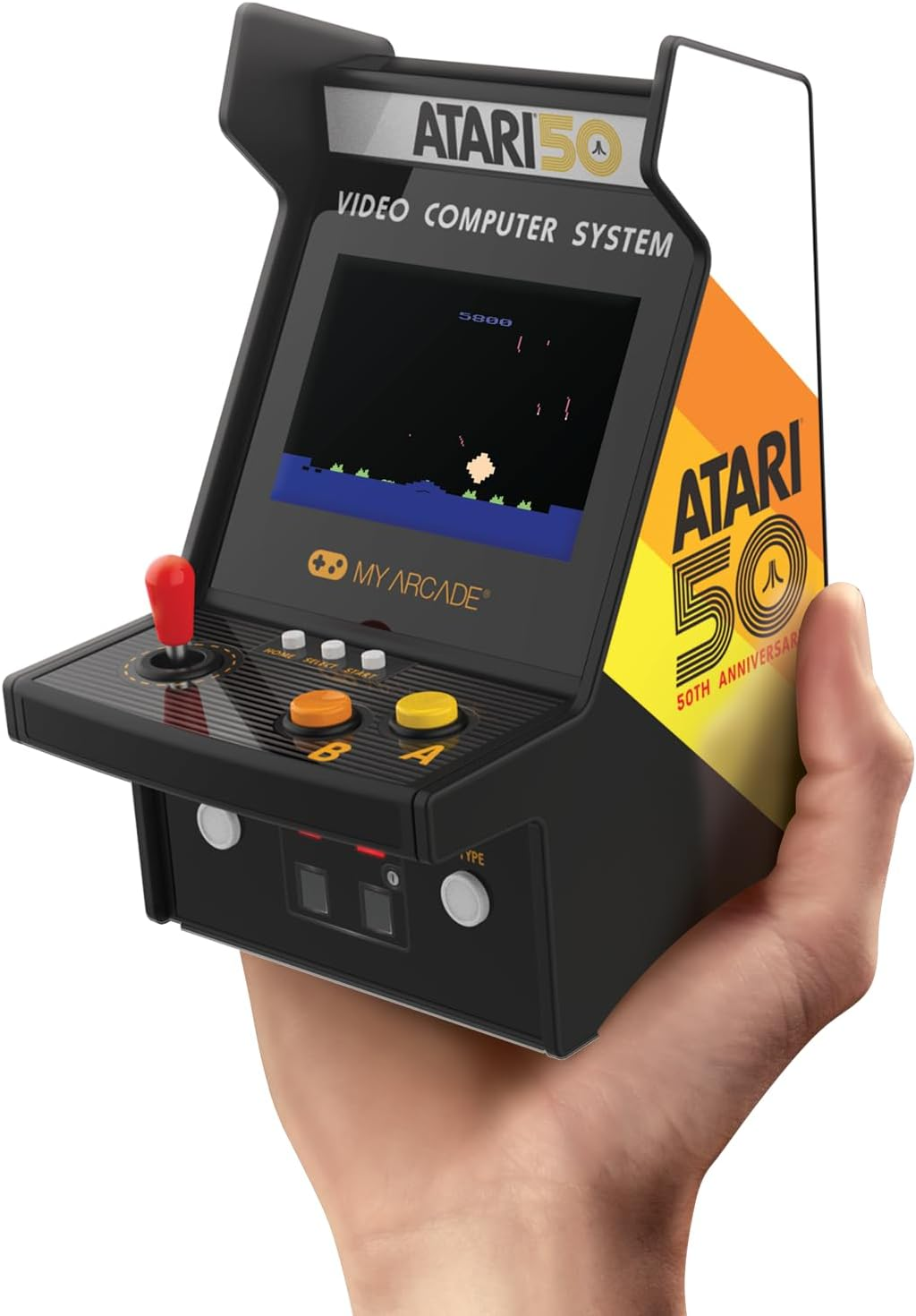 My Arcade Atari Micro Player Pro: 100 Arcade Classics Games, 6.75