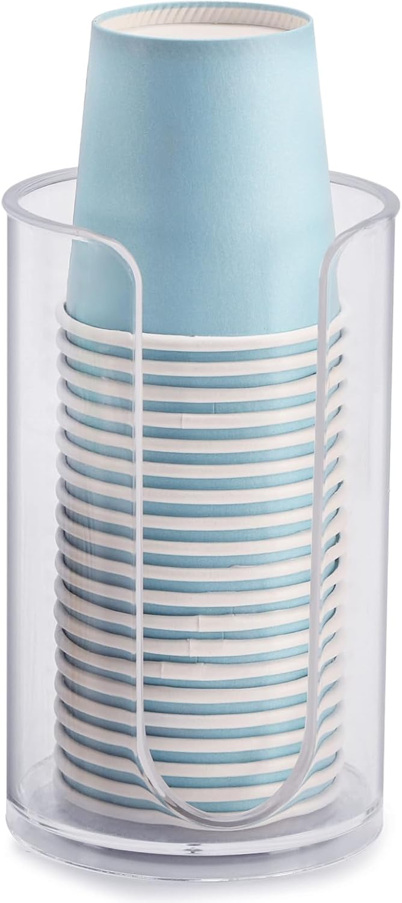 Lovebb Bathroom Cup Dispenser, 3Oz-5Oz Small Disposable Paper Cups Holder 