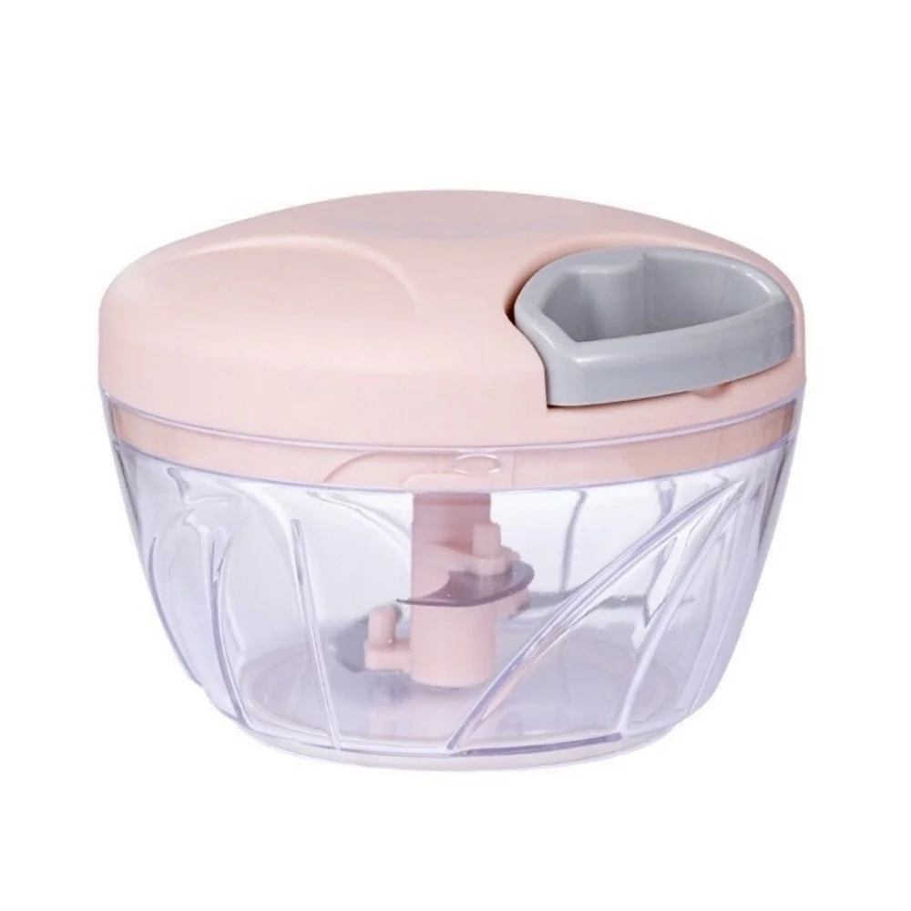 500ml Manual Meat Mincer and Garlic Chopper - Kitchen Grinder Tool
