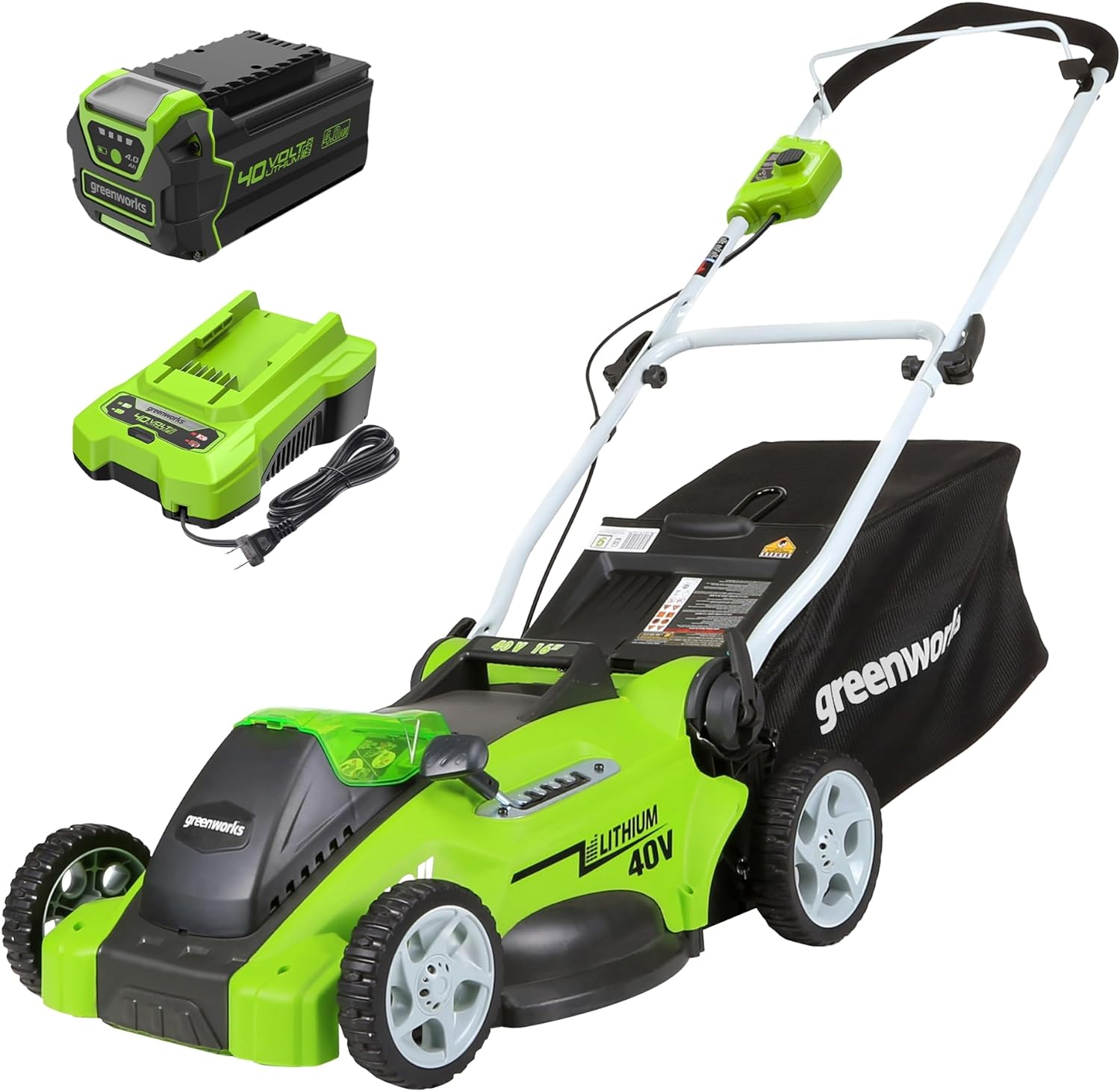 Electric Lawn Lightest Gas Lawn Mower Bradley Even-Cut 24