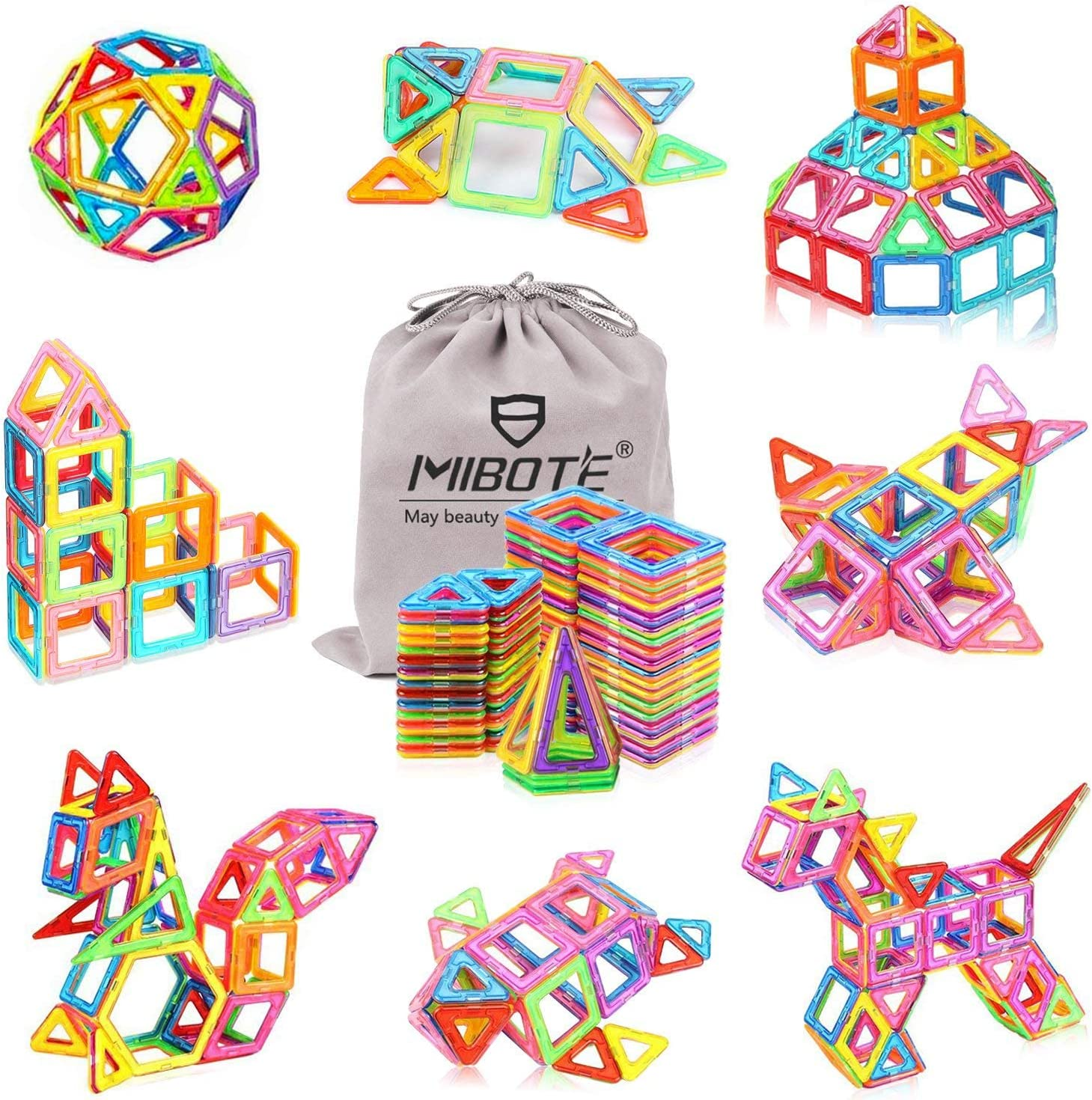 Magnetic Building Blocks – 110 PCS Educational Toy for Kids