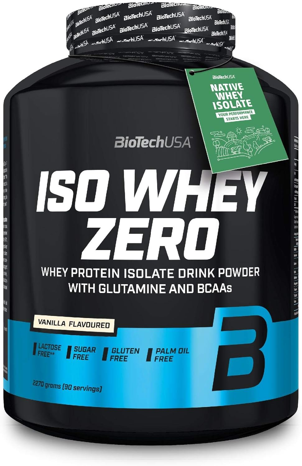 BiotechUSA IsoWhey Zero LACTOSE vanilla 908 g - Picture 14 of 15