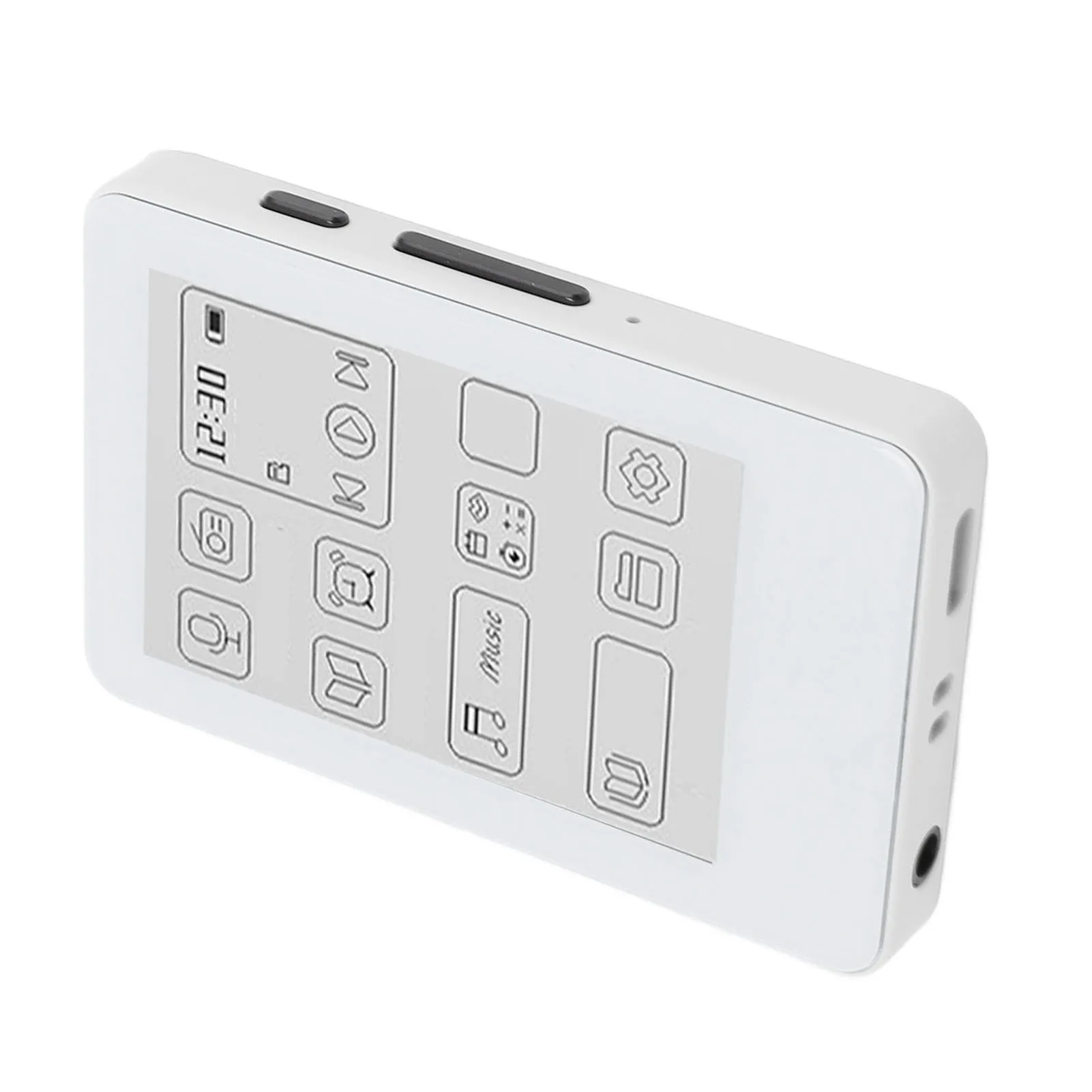 MP3 Player Portable Ink Screen MP3 Music Player HiFi Sound Bluetooth 5.0 Type-C Charging Electronic Book Function for Outdoor