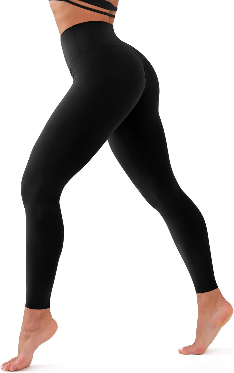 High Waisted Leggings for Women Soft Tummy Control Pants Non See through Workout Yoga Pants for Running plus Size