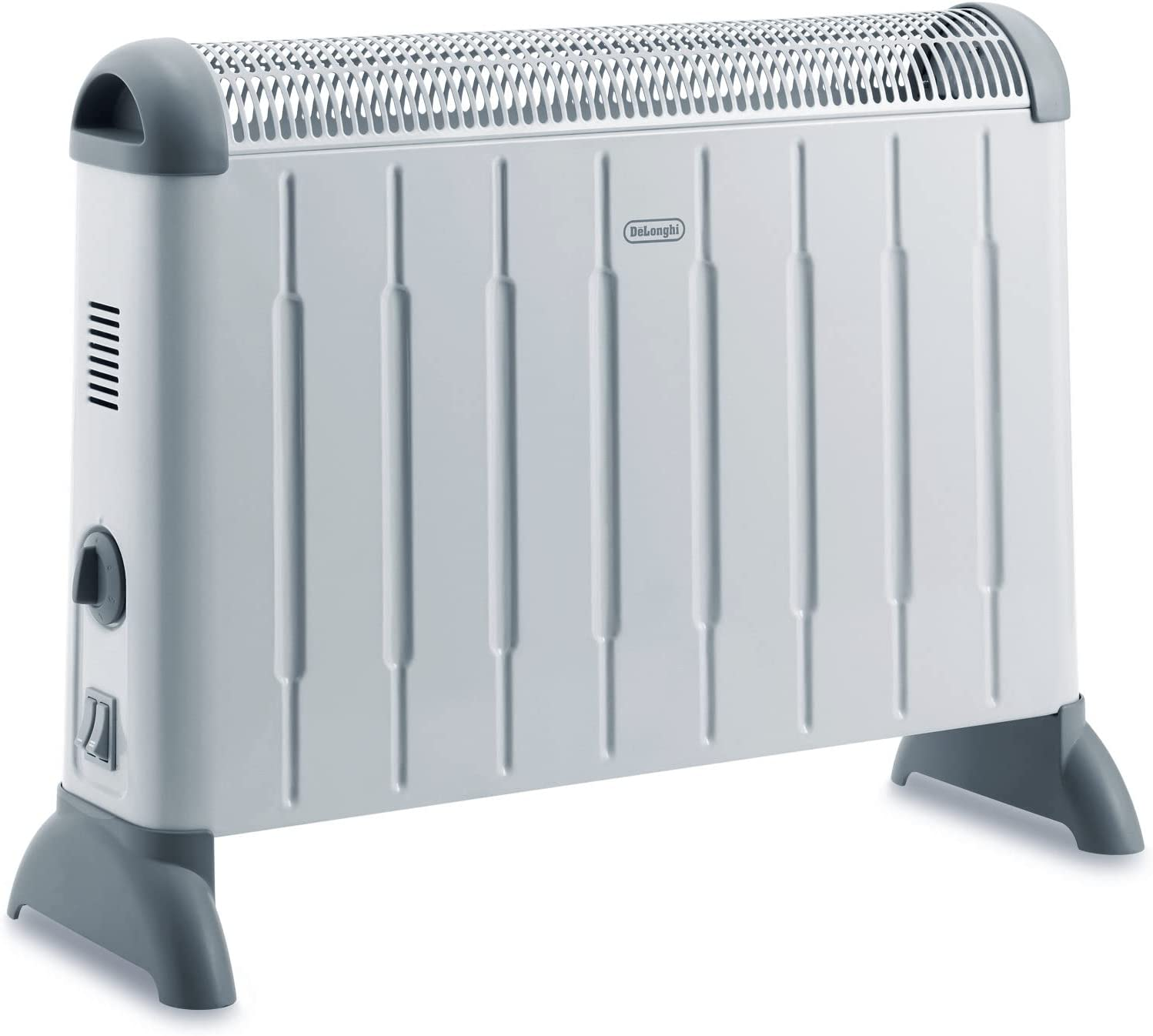 Portable Convector Heater 2000W Wall Mountable 3 Heat Settings White Home Room