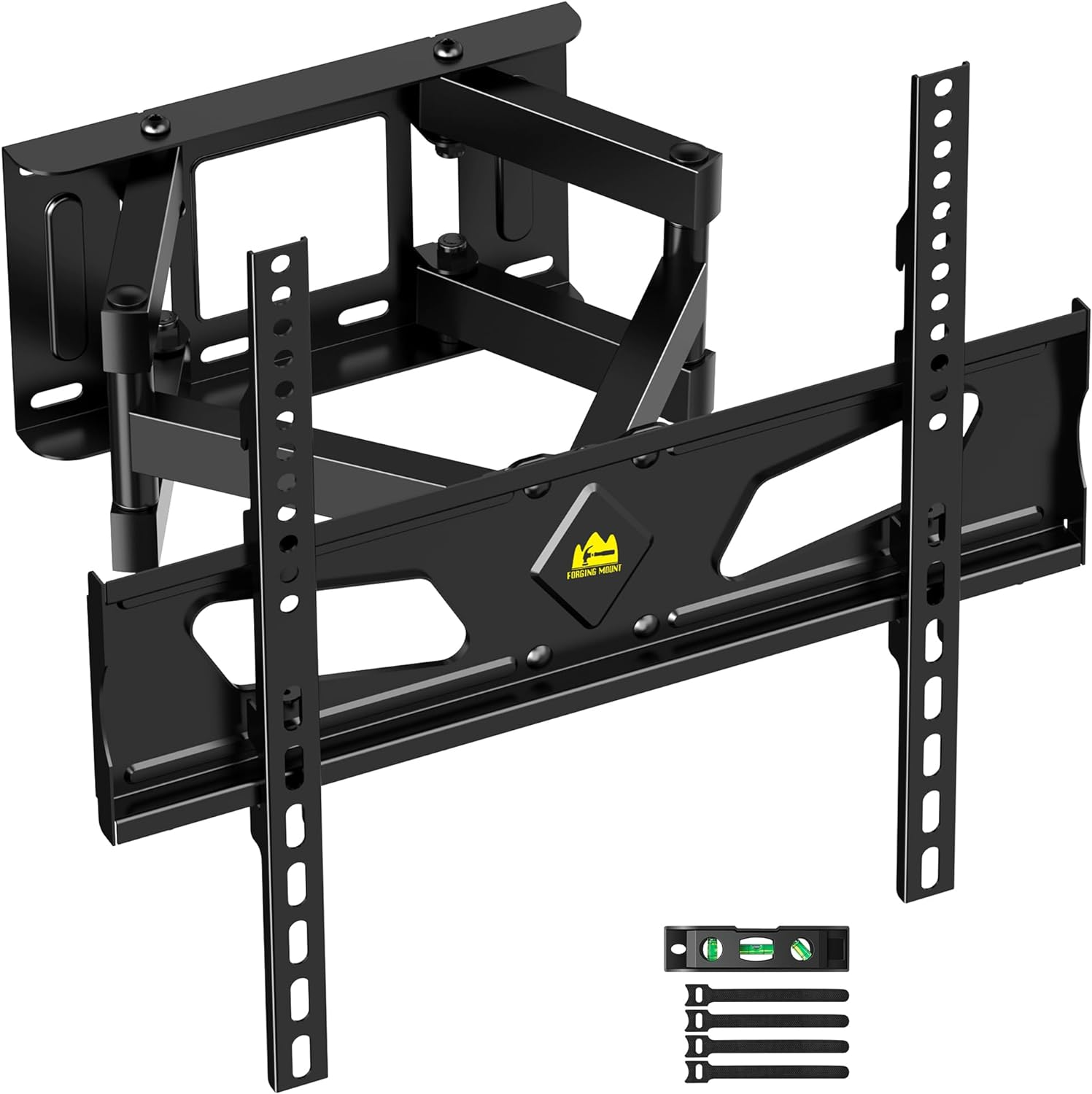 FORGING MOUNT TV Wall Mount Bracket for 26-65" Flat & Curved TVs, Swivels Til... - Picture 2 of 12