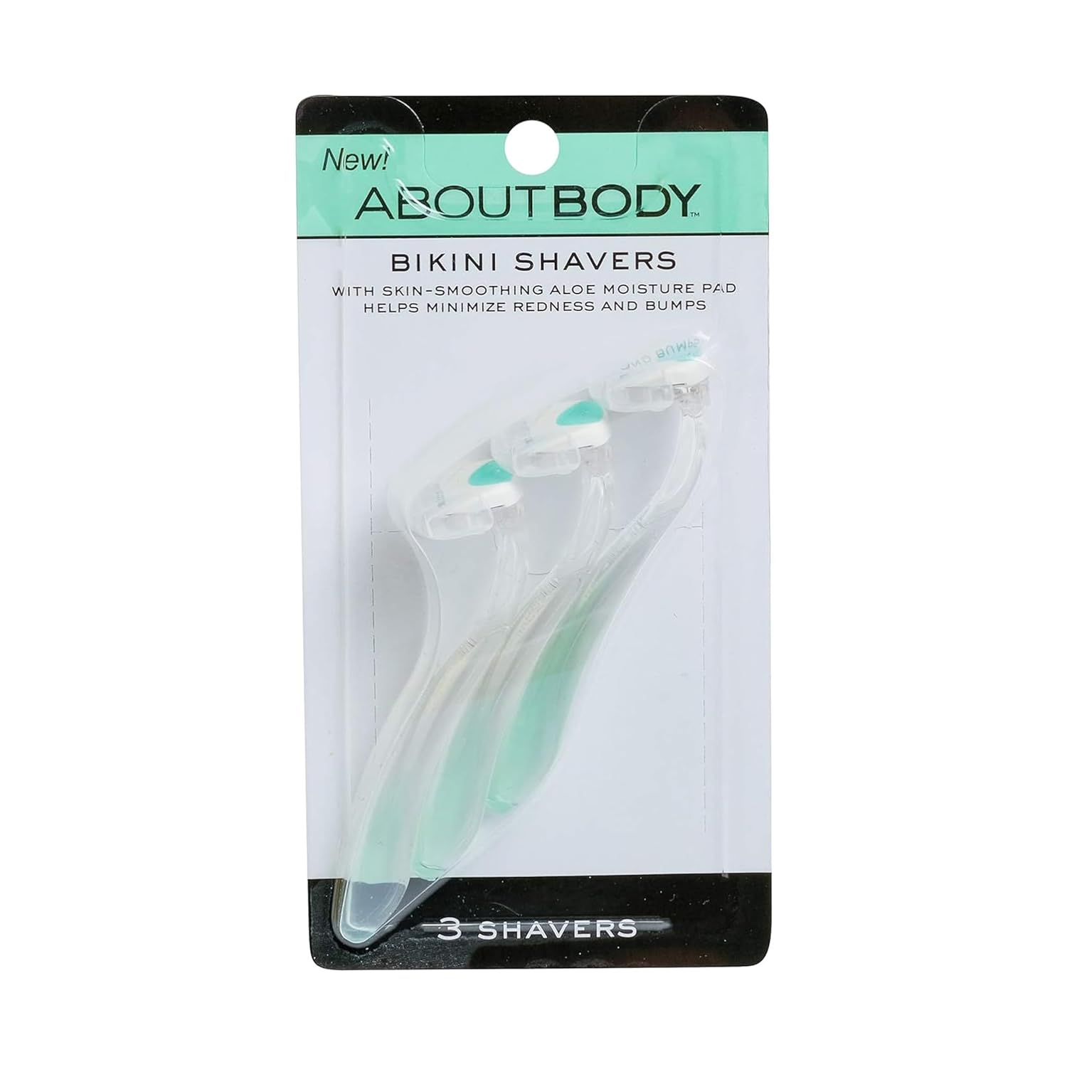 About Body Bikini Shavers – 3 Gentle Groomers with Aloe Pad