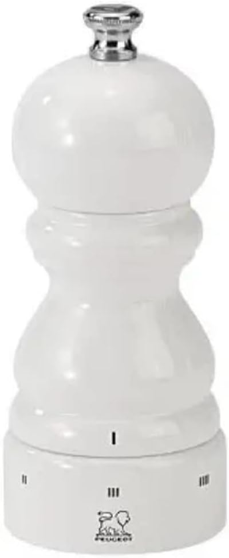 Peugeot Paris U'Select White Lacquer Pepper Mill 13Cm/5