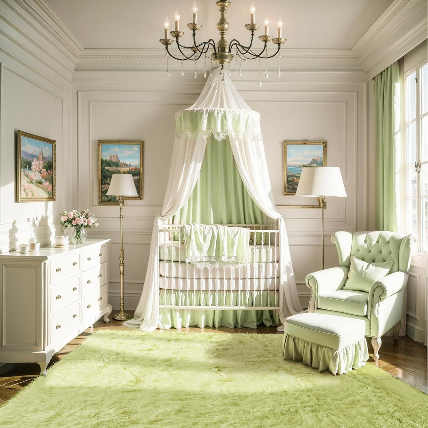 Youzi Fluffy Rugs for Livingroom Bedroom, Soft Shaggy Plush Fur Area Rug Mode... - Picture 21 of 25