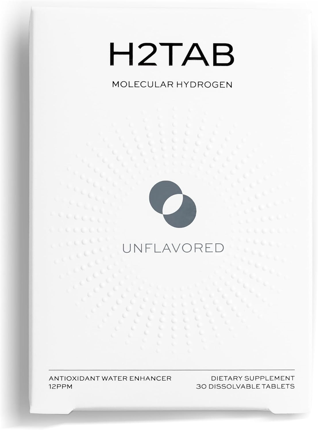 Molecular H2TAB Hydrogen Tablets with Magnesium -12 PPM Hydrogen Tablets for Drinking Water -Rich in Antioxidants, Supports Cellular Health, Recovery & Cognitive Function (30 Counts, Unflavored)