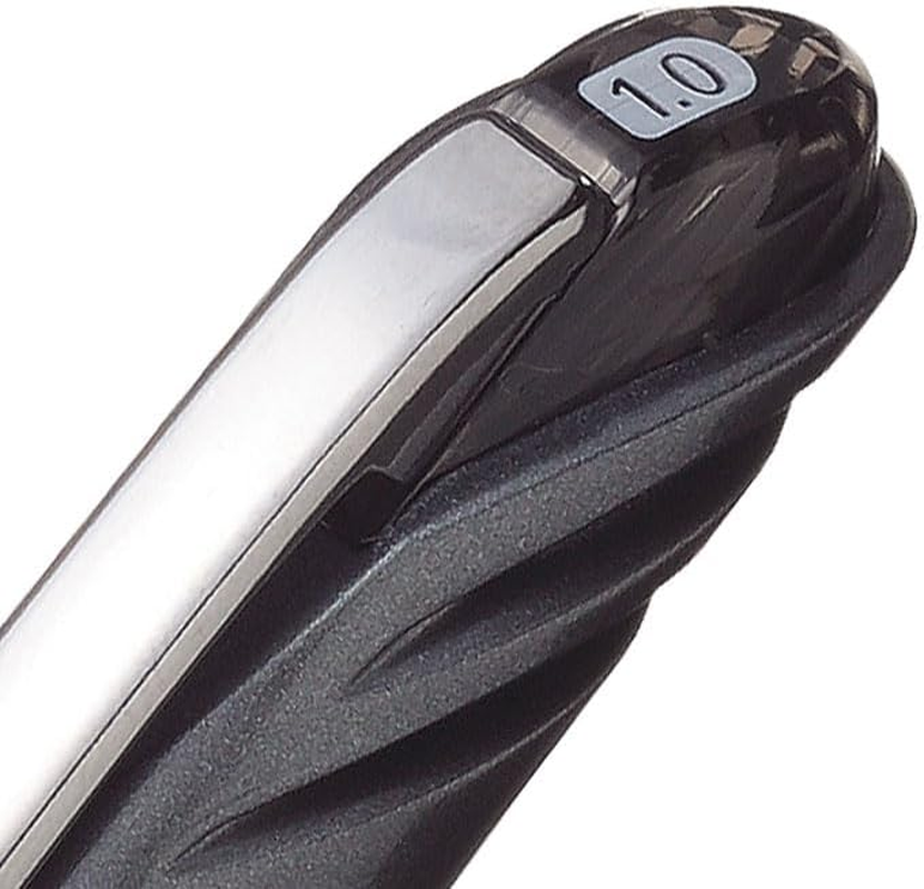 Pentel EnerGel Liquid Gel Pen 1.0mm Bold Nib Capped Black Ink, Box of 12 Pens... - Picture 7 of 13