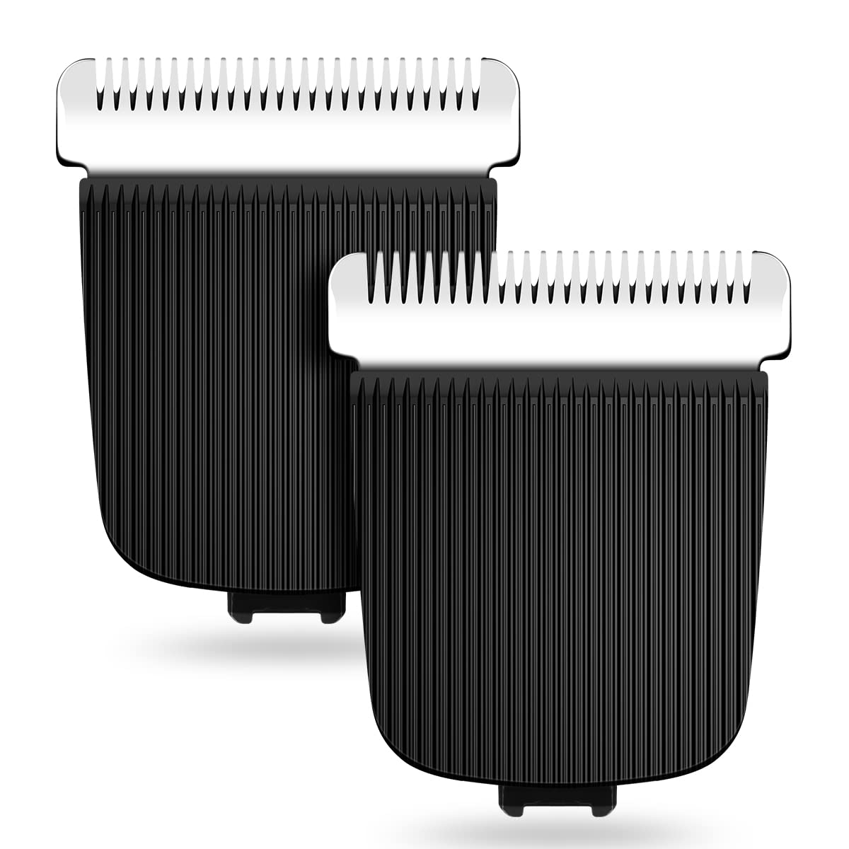 2 Pack Replacement Blade for Manscaped the Lawn Mower Electric Groin Hair Trimmer Blade, Hygienic Snap-In Replacement Blades Compatible with Manscaped Lawn Mower 4.0 3.0 2.0 Replaceable Blade, Black