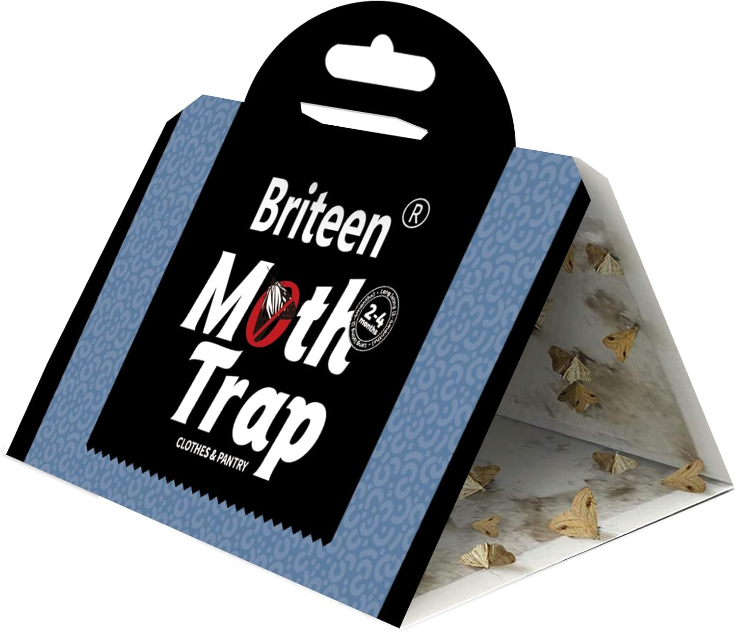 Pantry Moth Traps 10-Pack Indoor Moth Traps with Pheromones Sticky Adhesive Tool