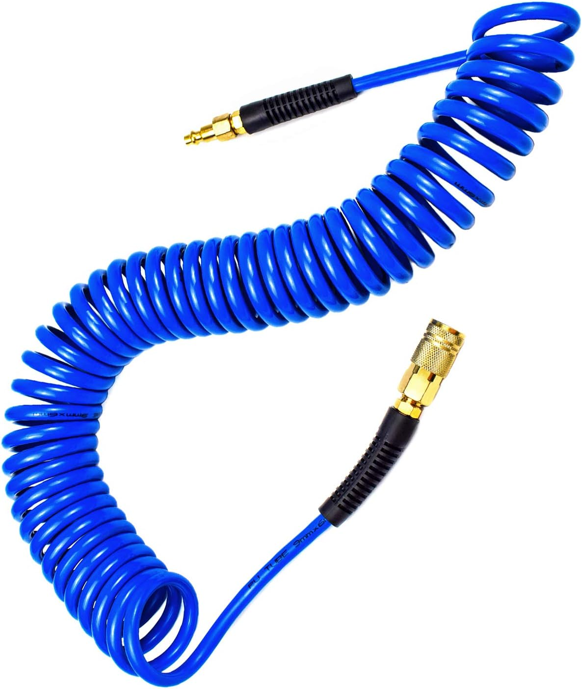 Polyurethane Recoil Air Hose, Air Compressor Hose 1/4