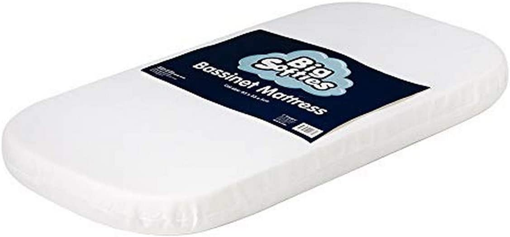 Bassinet Mattress, White
