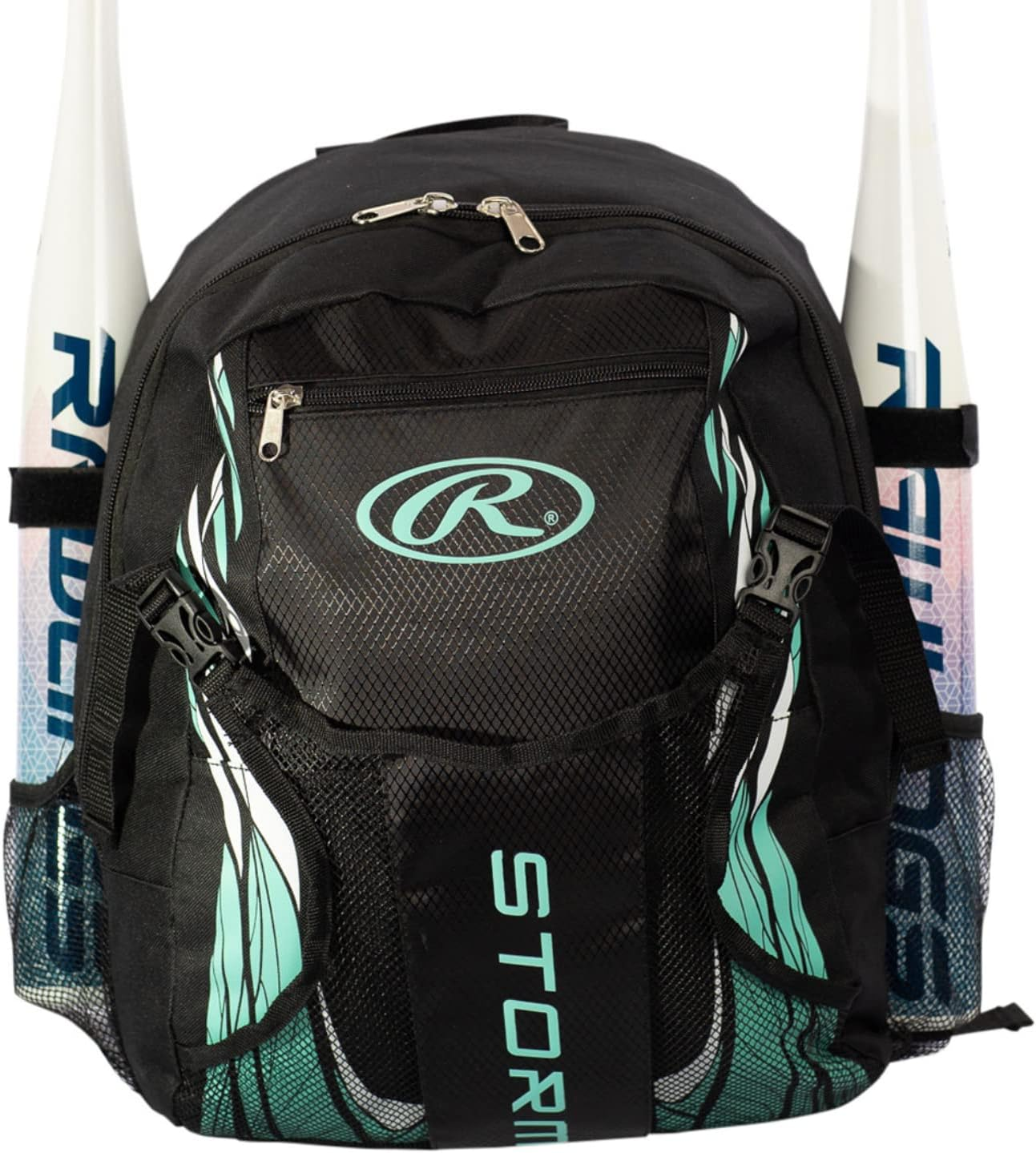 Rawlings | Storm Backpack Equipment Bag | Girls T-Ball/Youth  display picture 3