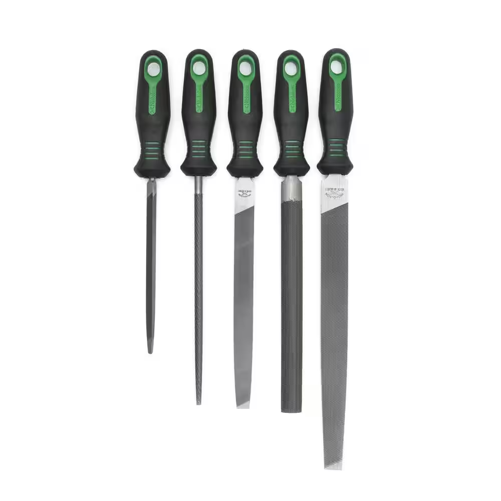 Nicholson 6 In., 8 In. and 10 In. Anniversary File Set with Ergonomic Handles (5