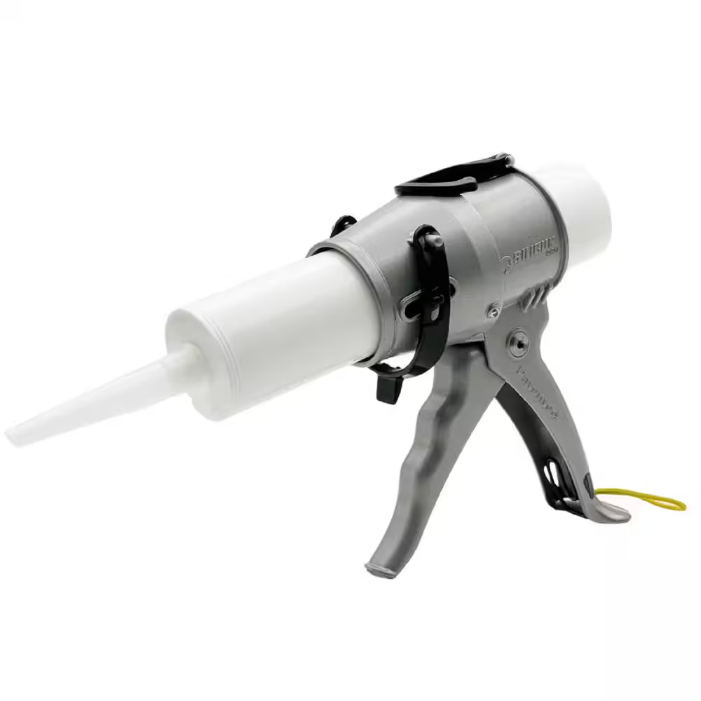 4 In. Super Compact Heavy-Duty Drip-Free Pro Caulk Gun for 10 Oz. Tubes