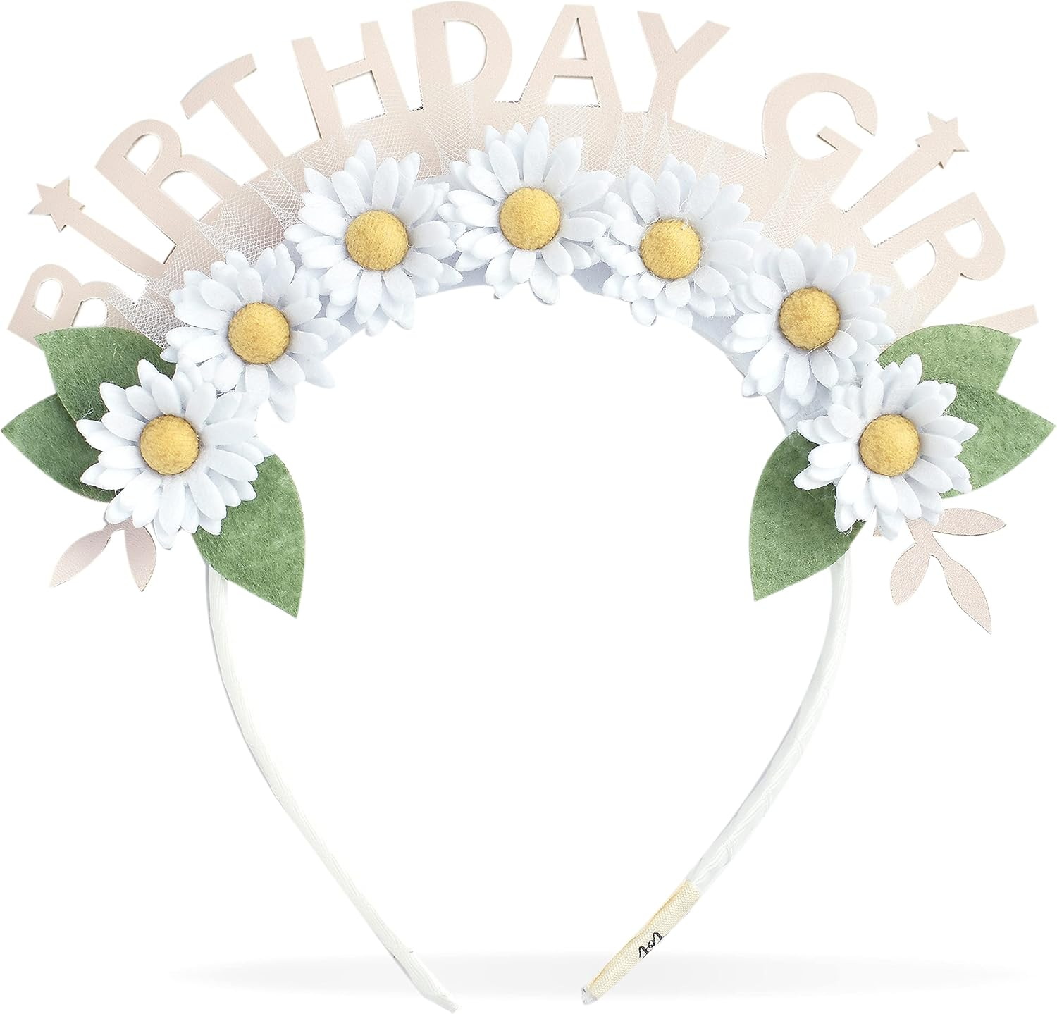 California Tot Animal Headbands with Glitter Ears & Felt Flowers for Toddlers... - Picture 2 of 17
