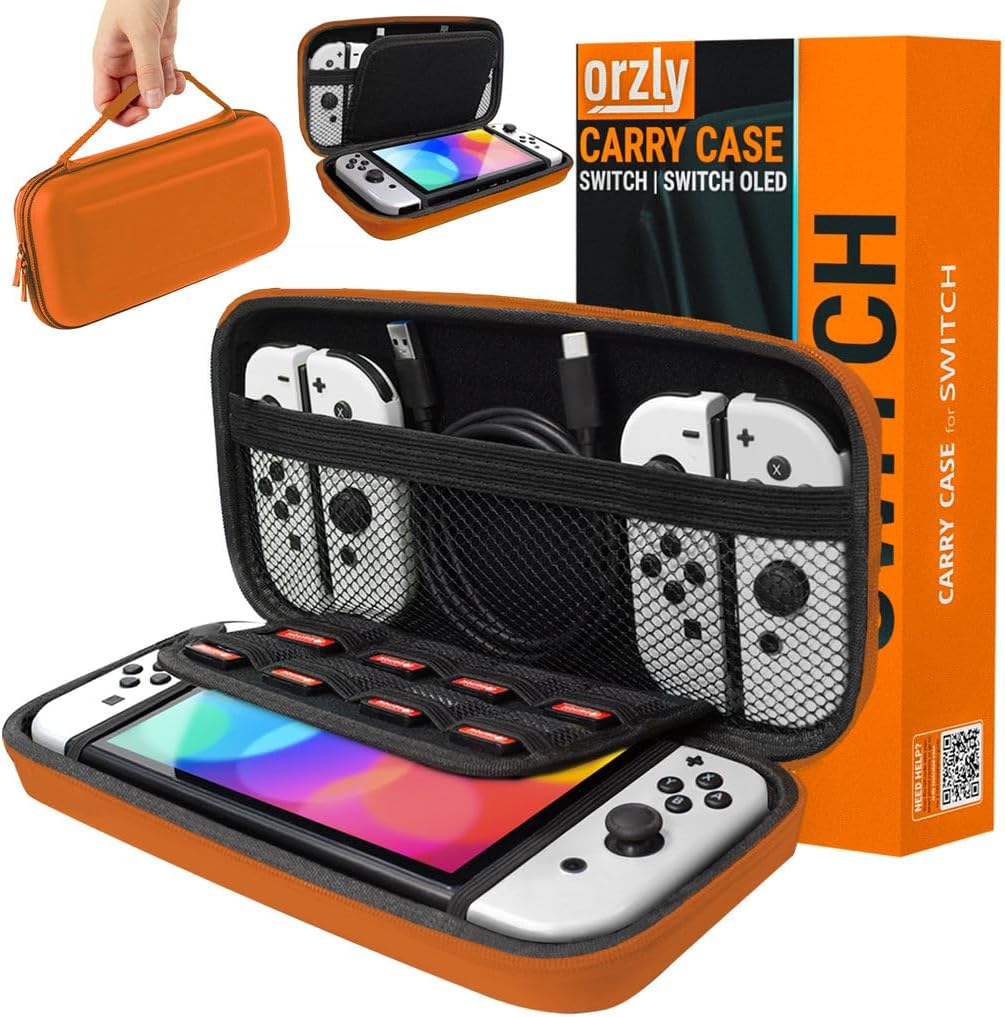 Orzly Carry Case Compatible with Nintendo Switch and New Switch OLED Console ... - Picture 10 of 20