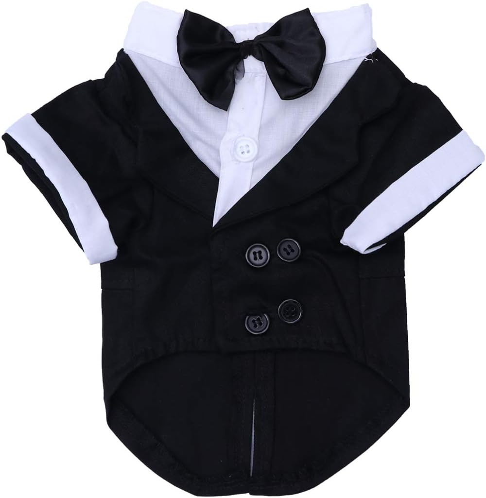 Dog Wedding Dress Costume Roleplay Costume Dog Shirt British Style Pet Dog We... - Picture 13 of 20