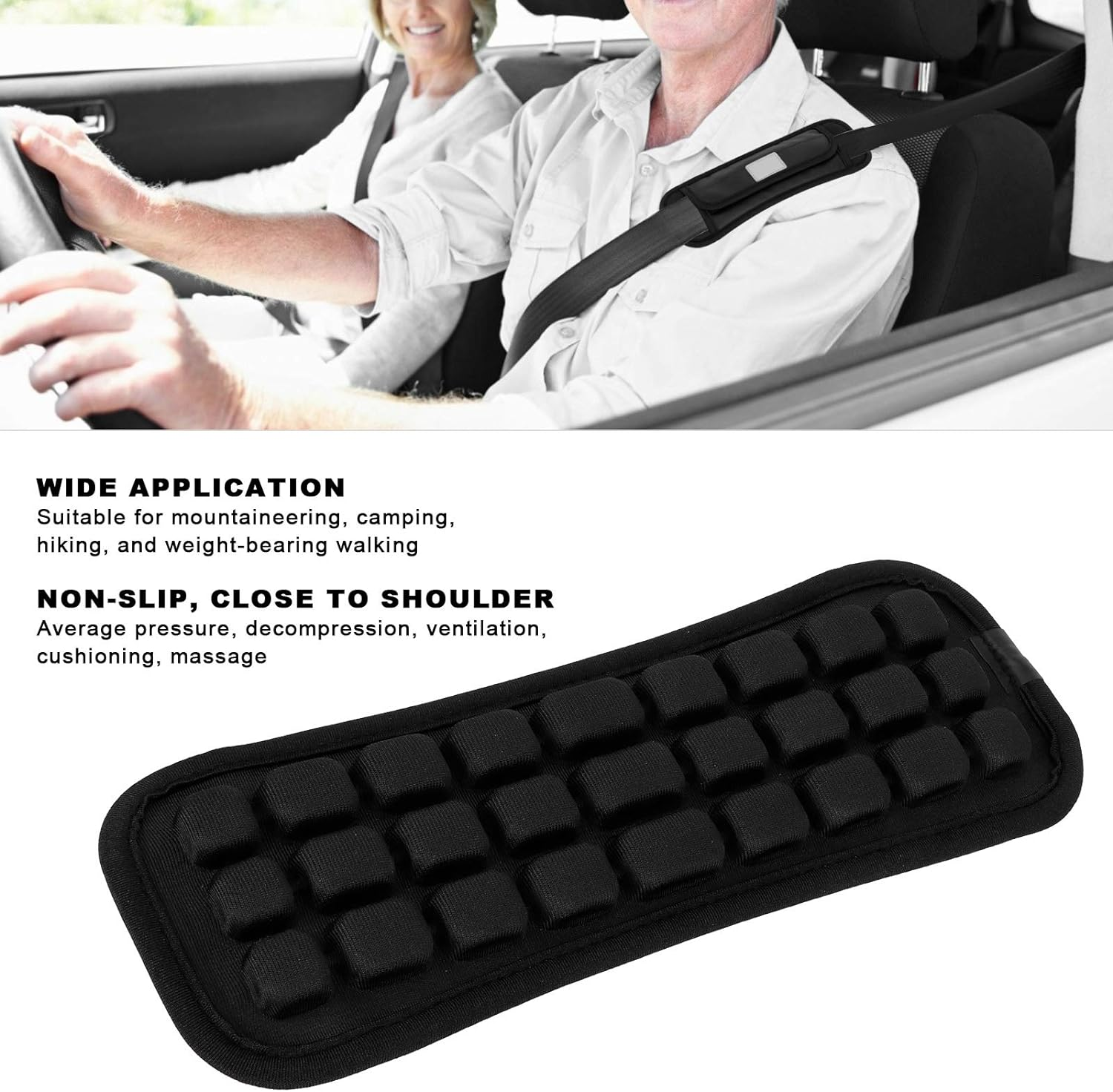 Shoulder Strap Pad (1PC) Ultra Thick & Breathable Universal Shoulder Pad Reli... - Picture 8 of 11