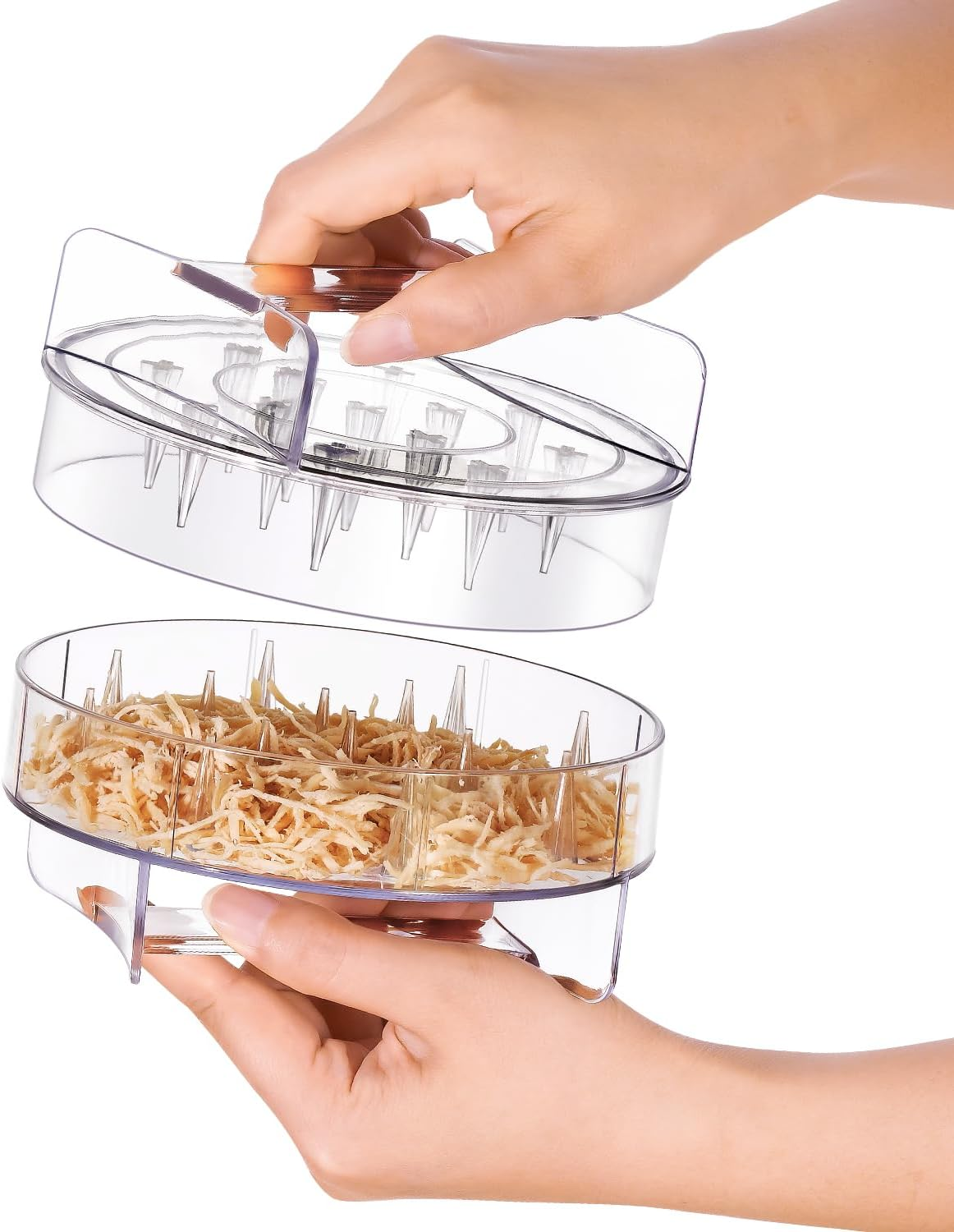 Chicken Shredder Clear Chicken Tool Twist Food Meal Prep