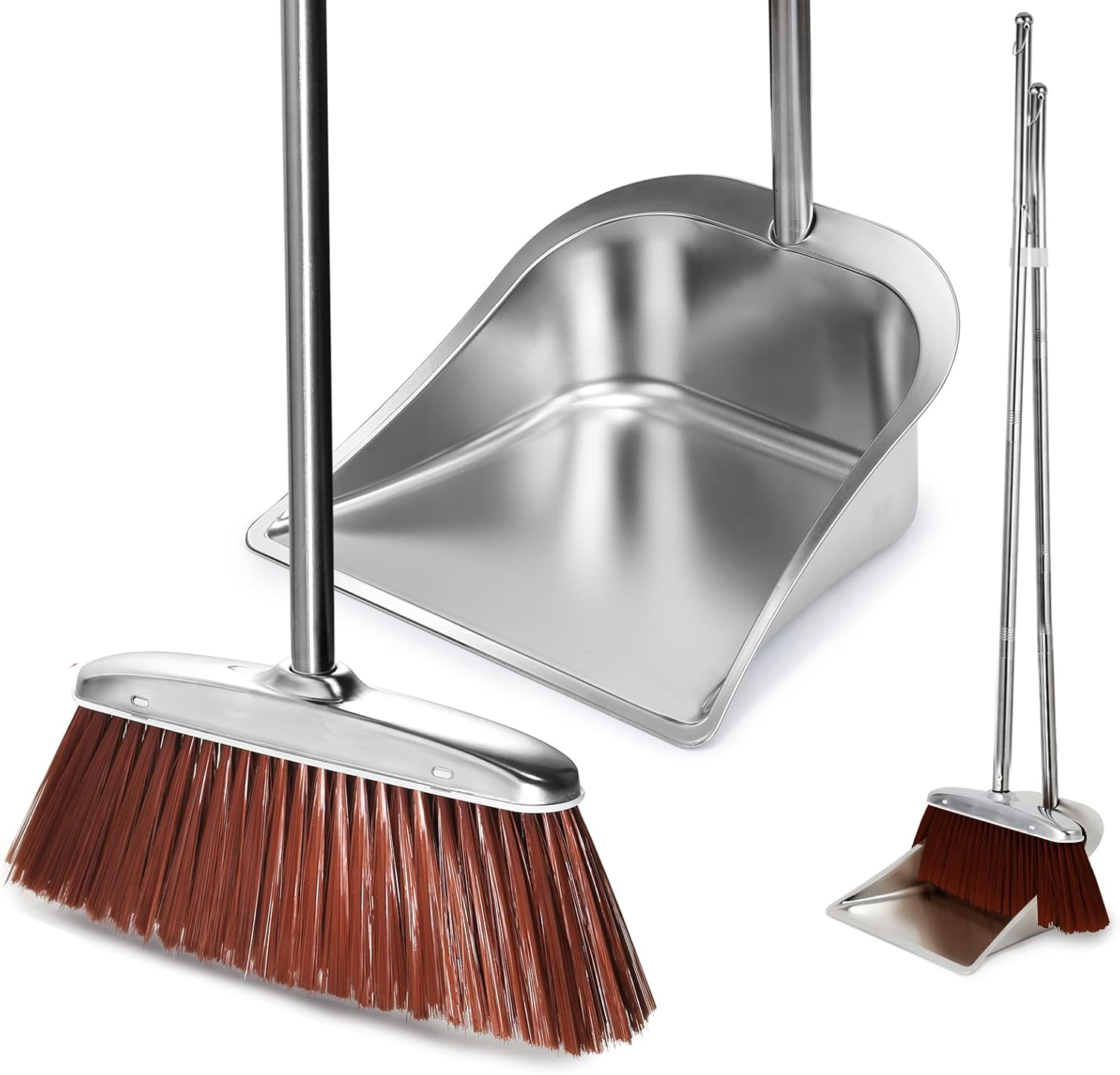 Broom and Dustpan Set for Home, 56