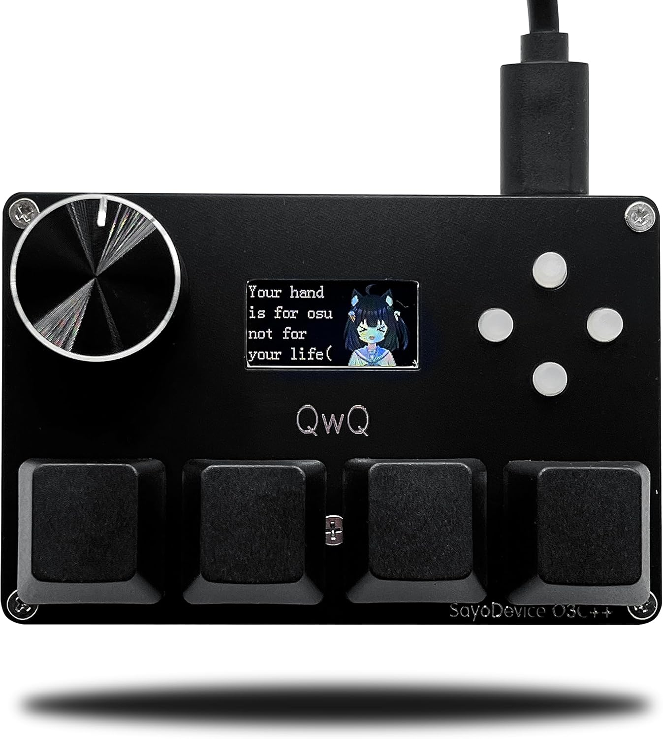 Sayodevice O3C++ OSU Keyboard Rapid Trigger Hall Switches Magnetic