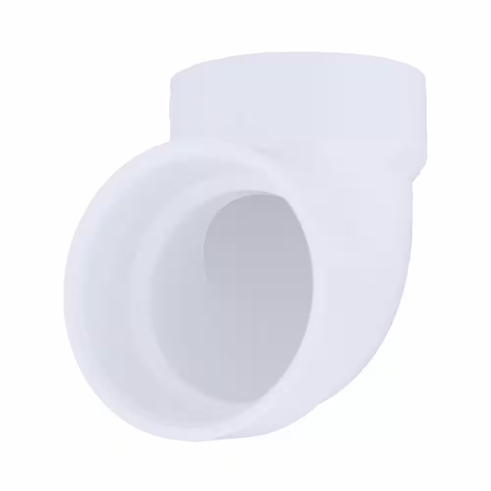 2 In. PVC DWV 90° Hub X Hub Vent Elbow Fitting