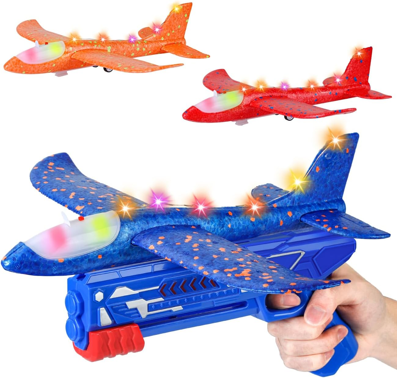 Boys Toys Age 4 5 6 7 8 9 Year Old Boy Gifts, Airplane Launcher Toy 