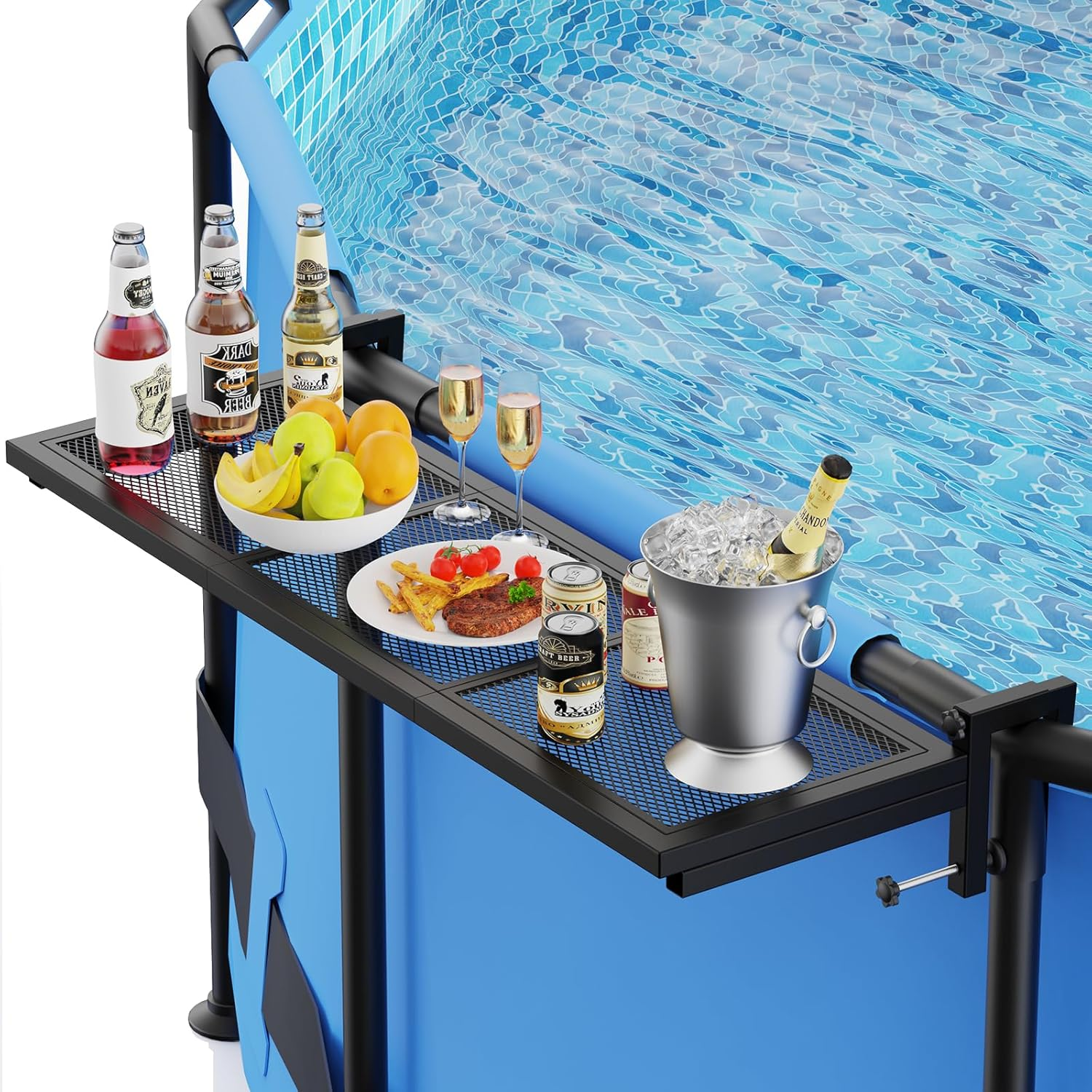 Pool Bar, above Ground Pool Bar Table, 38.5×11.8