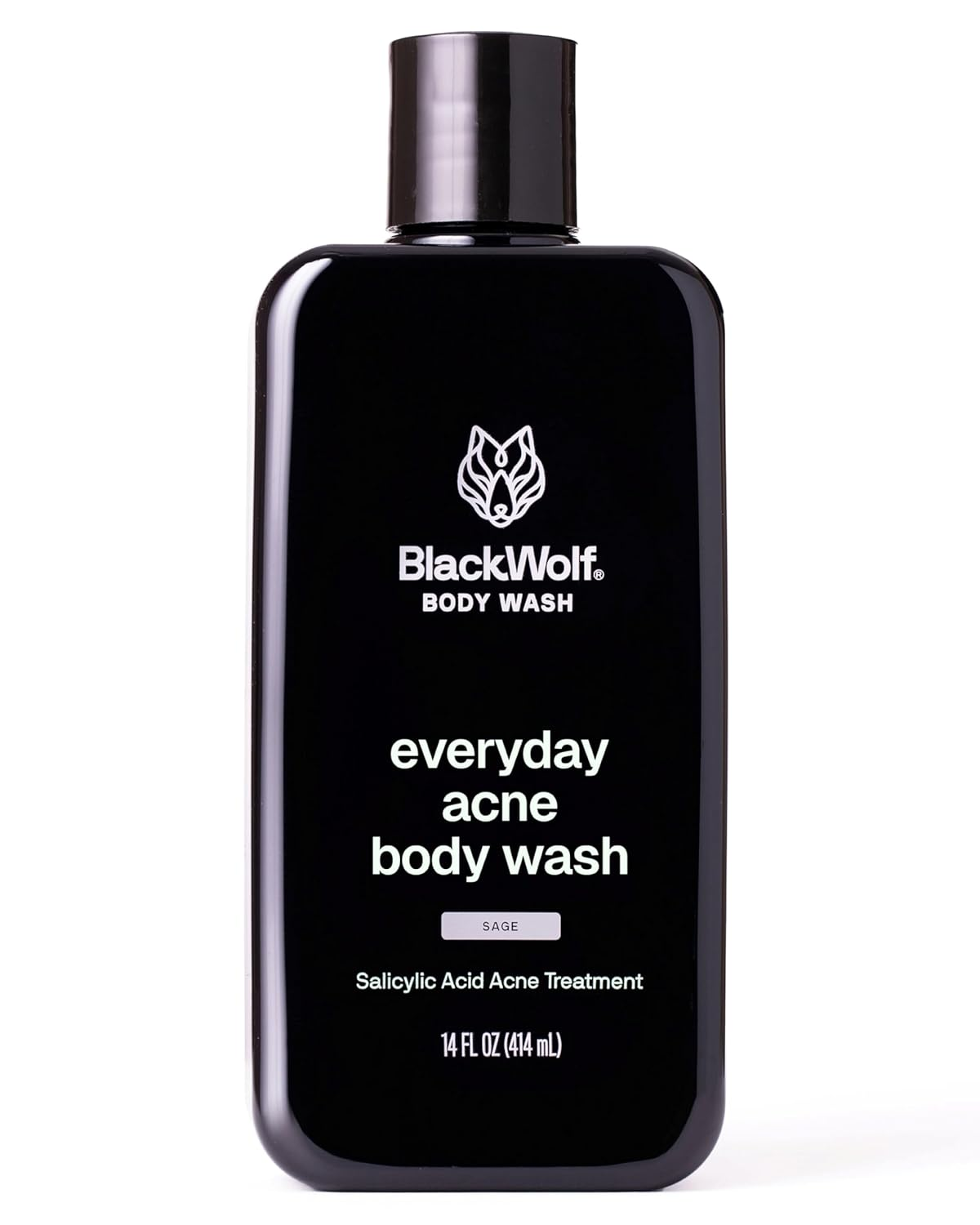 Salicylic Acid Body Wash for Men - 14 Fl Oz Men'S Body Acne Wash - Charcoal Helps Reduce Acne Breakouts & Cleanse Your Skin - Full Coverage & Deep Clean Treatment - Men'S Bodywash