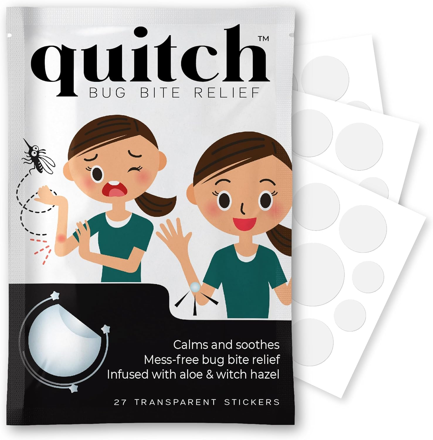 Bug Bite Itch Relief Patch Kids, Bug Bite Patch, Summer Travel Essentials 