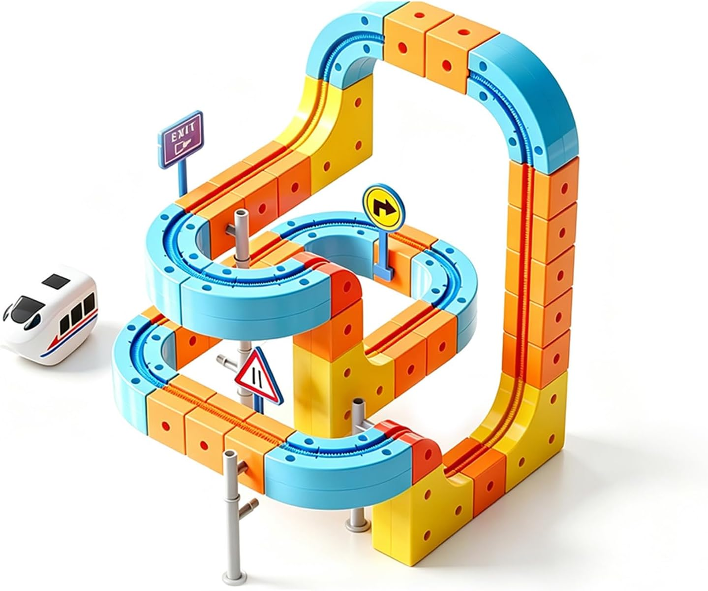 Electric Train Set for Toddlers