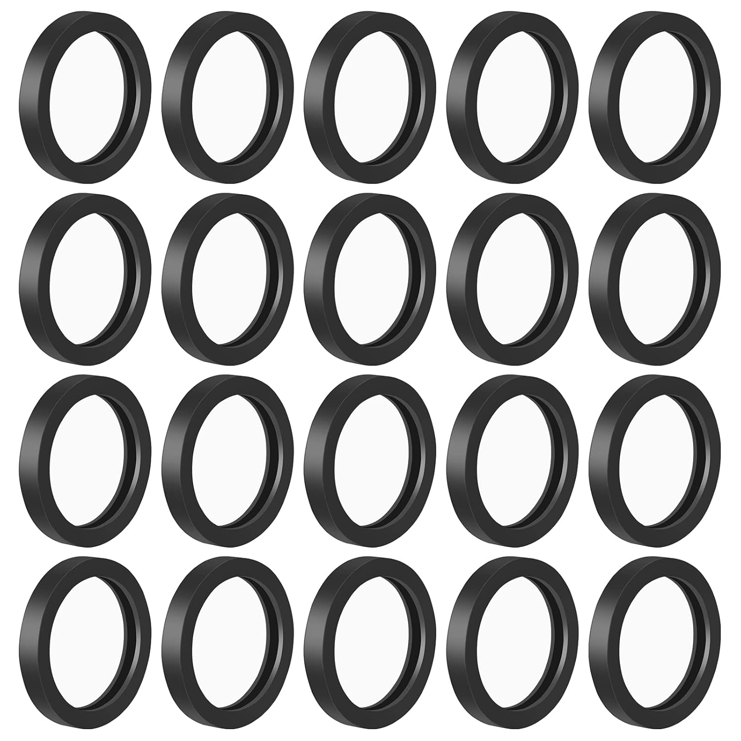 20Pcs Gas Can Gaskets Replacement,Universal Fuel Gas Can Seals Spout Gasket Rubber Ring Can Gaskets Jerry Can Cap Gasket Compatible with Most Gas Can Spout
