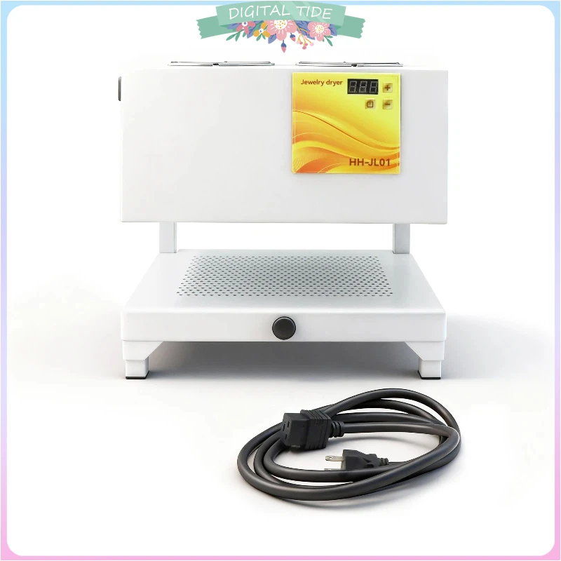 New Jewelry Drying Machine, Gold and Silver Jewelry Steaming and Drying Machine, High-power blowing hot cold air