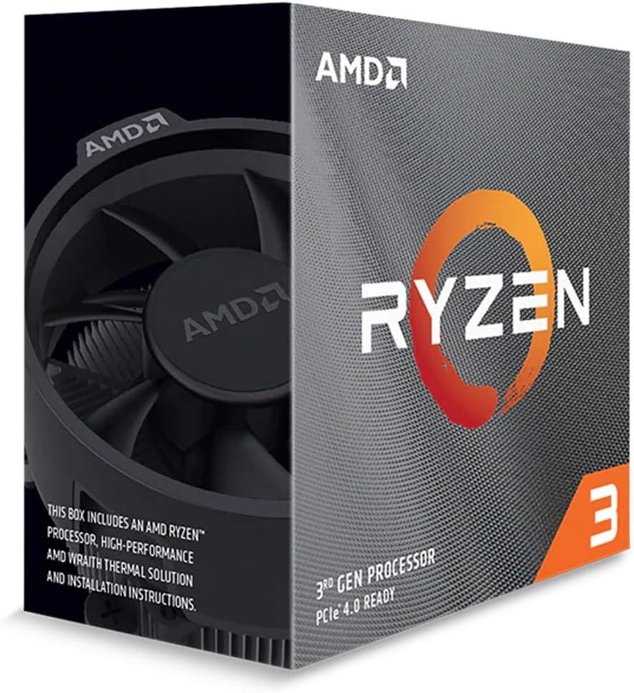 Ryzen 3 3100 4-Core, 8-Thread Unlocked Desktop Processor