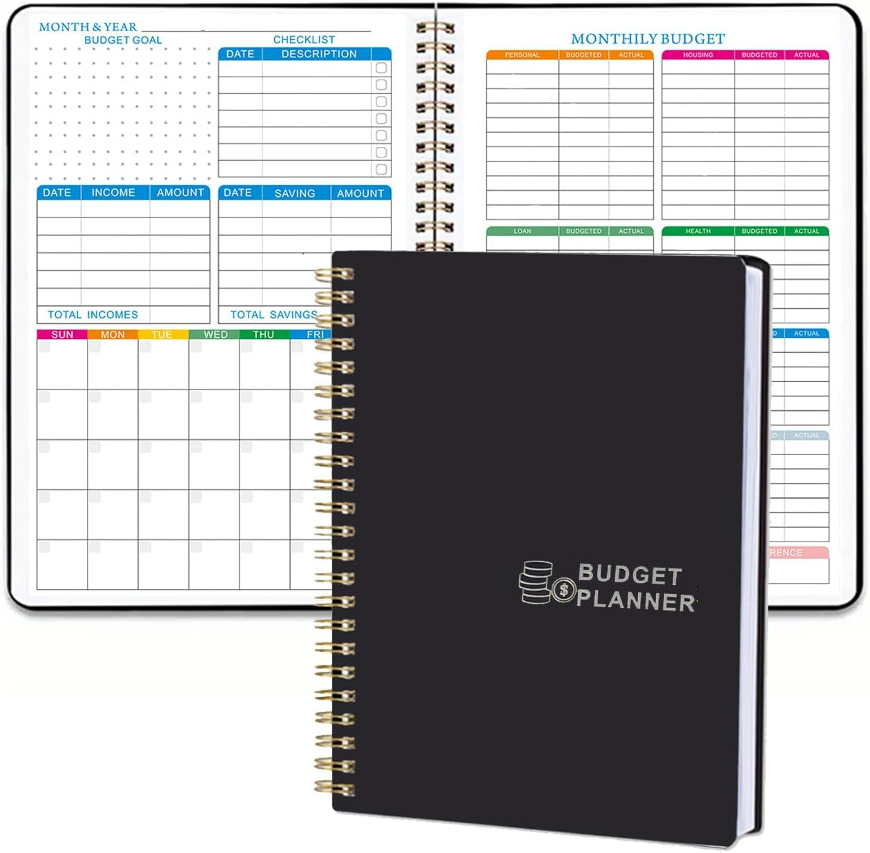 OSYLICT Budget Planner,Monthly Finance Organizer with Expense Tracker Noteboo... - Picture 11 of 13