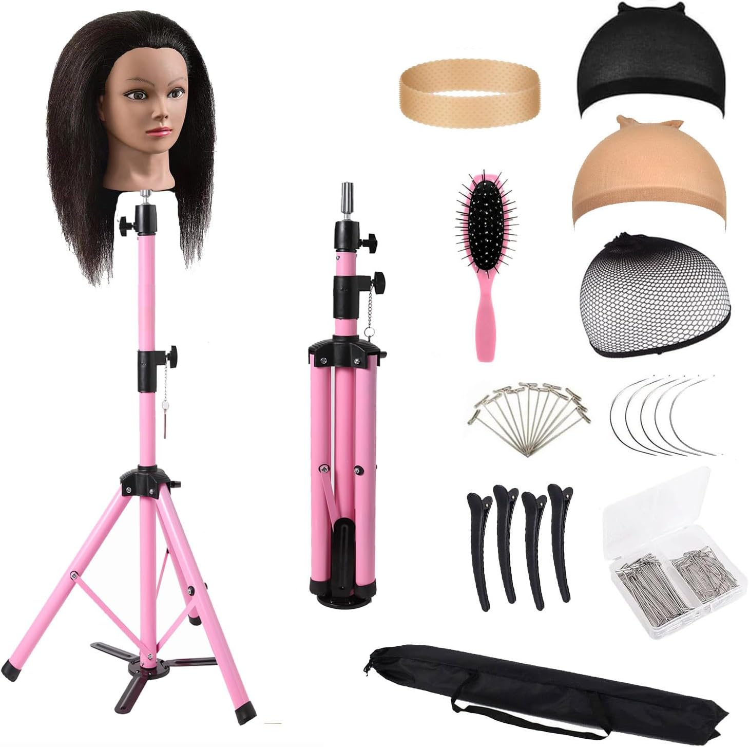 Reinforced Wig Stand Tripod 55