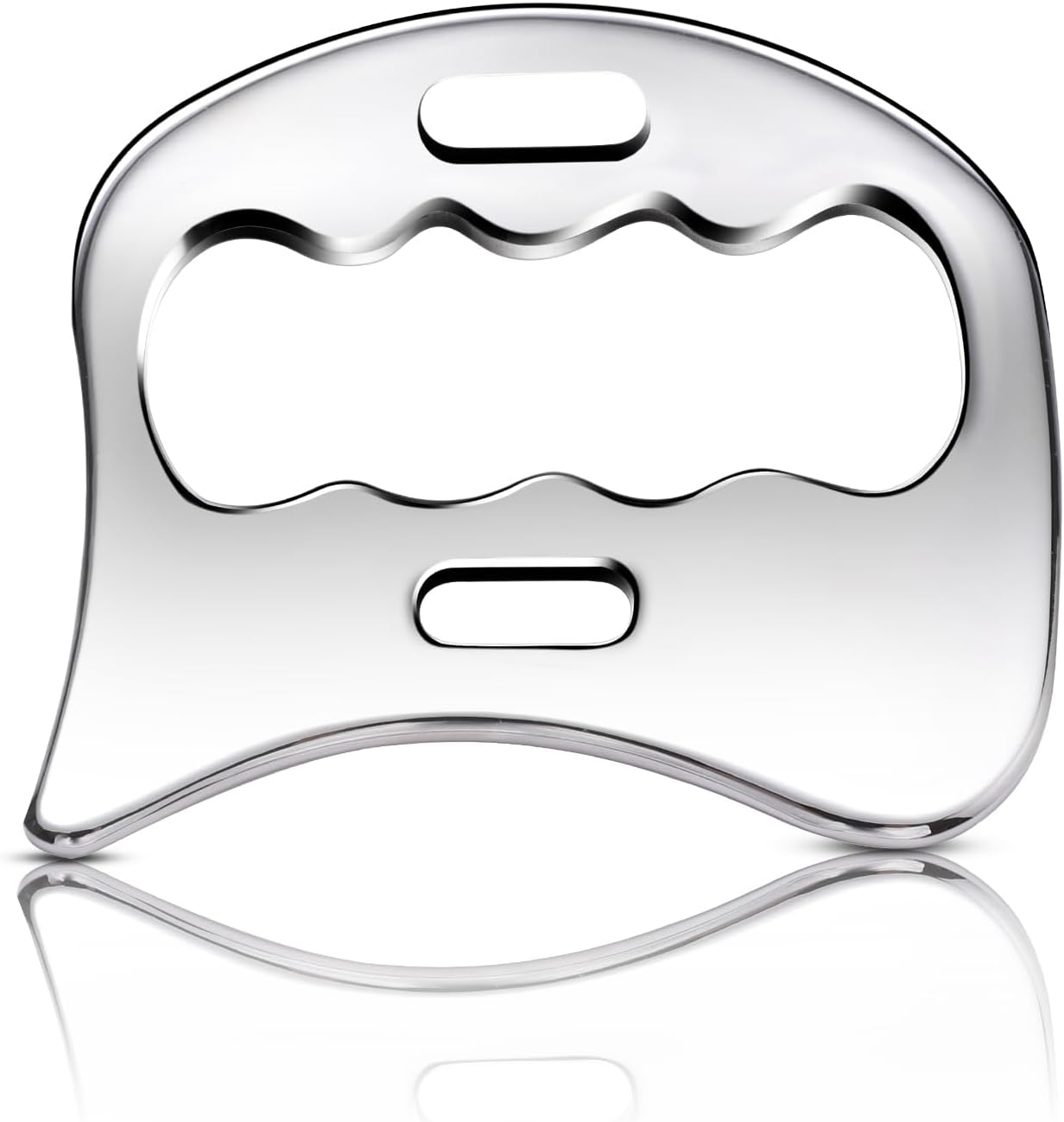 Stainless Steel Gua Sha Muscle Scraper Tool, Myofascial Scraping Tools for Physical Therapy, Lymphatic Drainage Massager, Soft Tissue Massage Tool