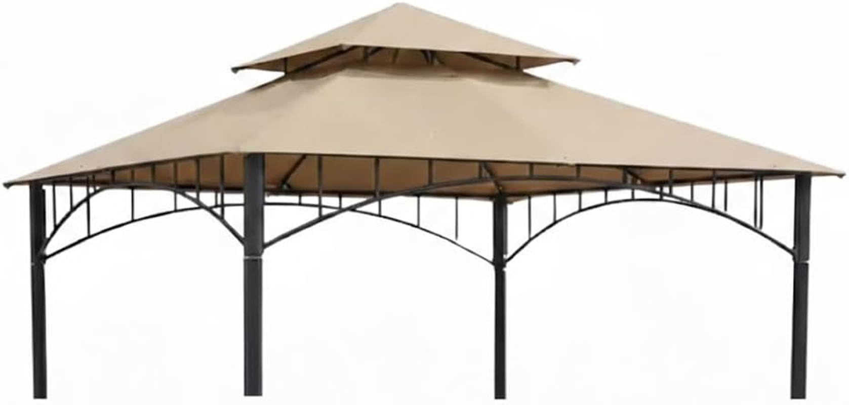 Garden Winds Replacement Canopy for Target Madaga Gazebo, Beige