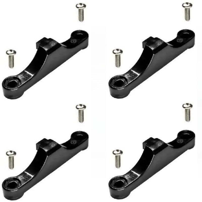 4Pcs Desktop Computer AMD AM5 CPU Cooler Mounting Brackets & Screws Cooler Bracket Black