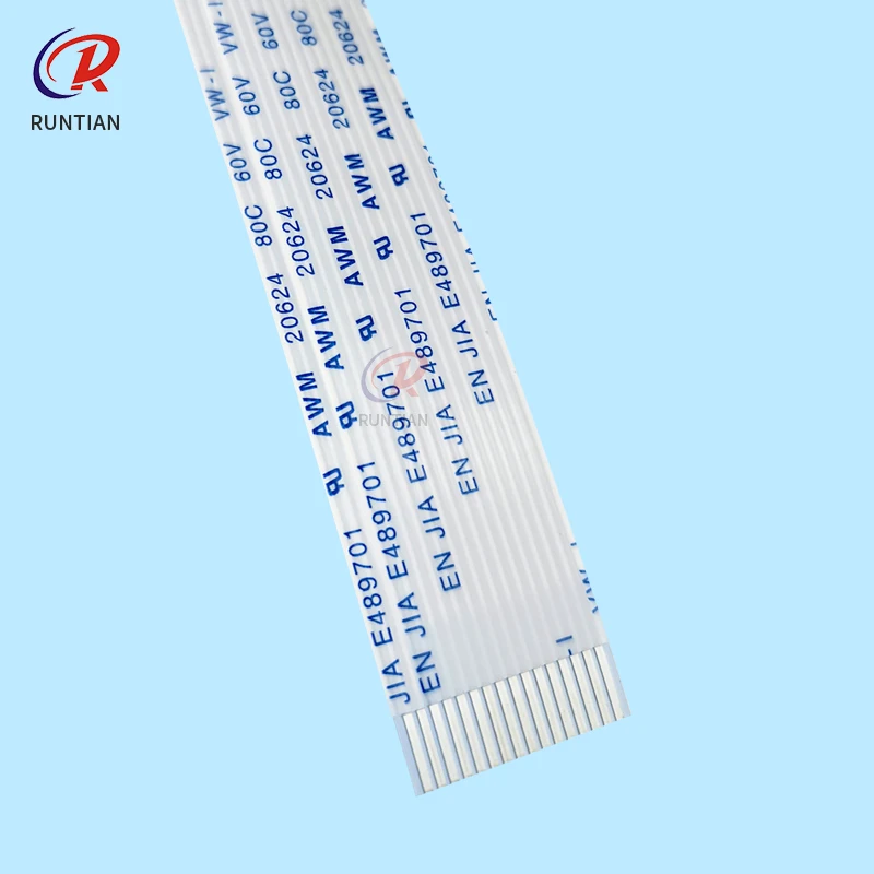 10pcs printhead cable for epson 5113 16pin 40cm data cable allwin saitu skycolor inkjet printer 5113 head cable